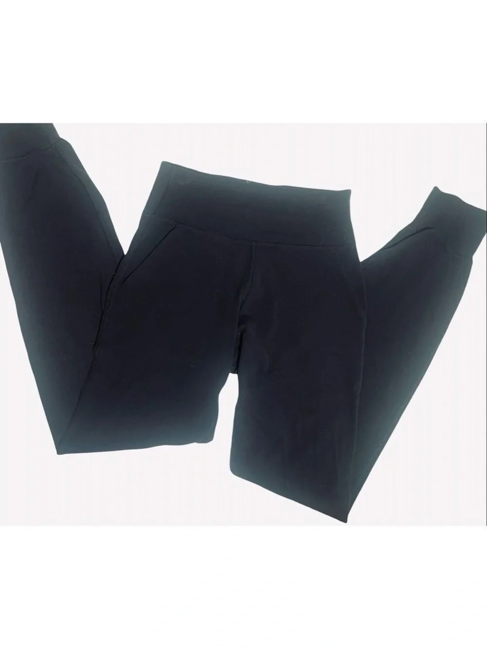 Lululemon Athletica Black High-Waist Stretch Joggers